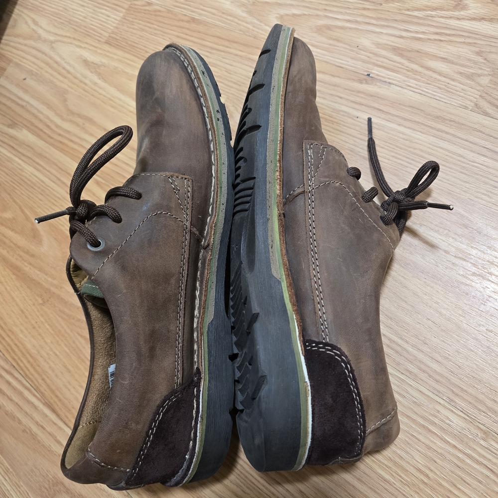 Clarks Men's Smooth Brown Leather Lace-Up Oxford Dress Shoes, Size Us 11M - Picture 6 of 11